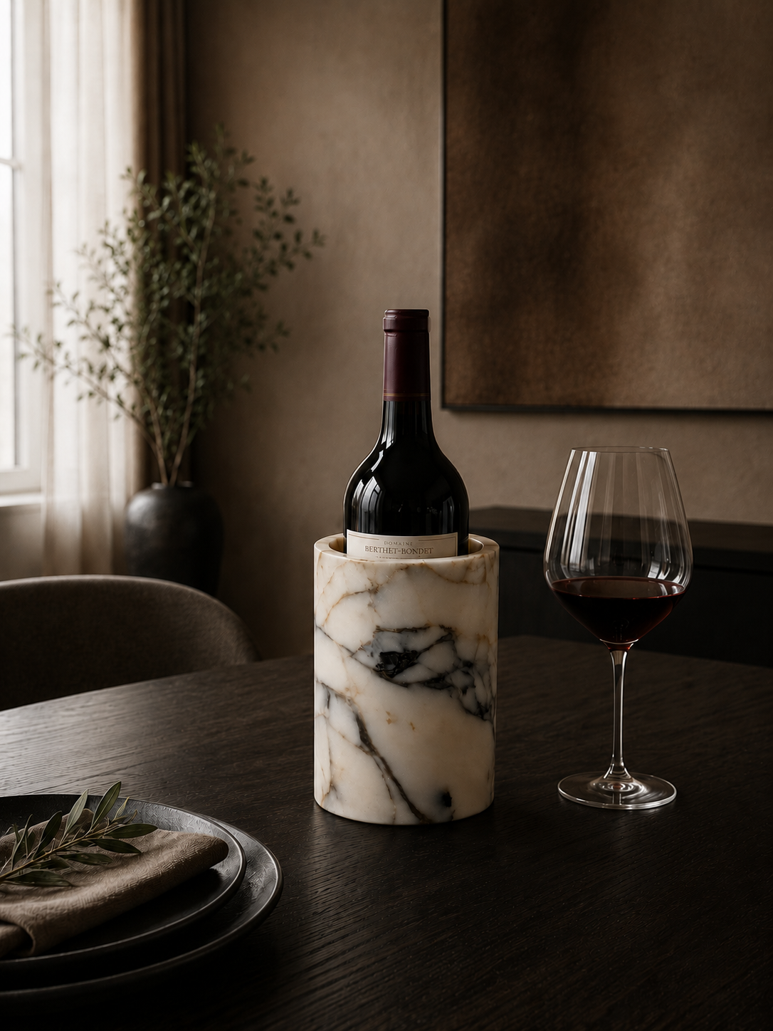 Calacatta Viola Wine Cooler