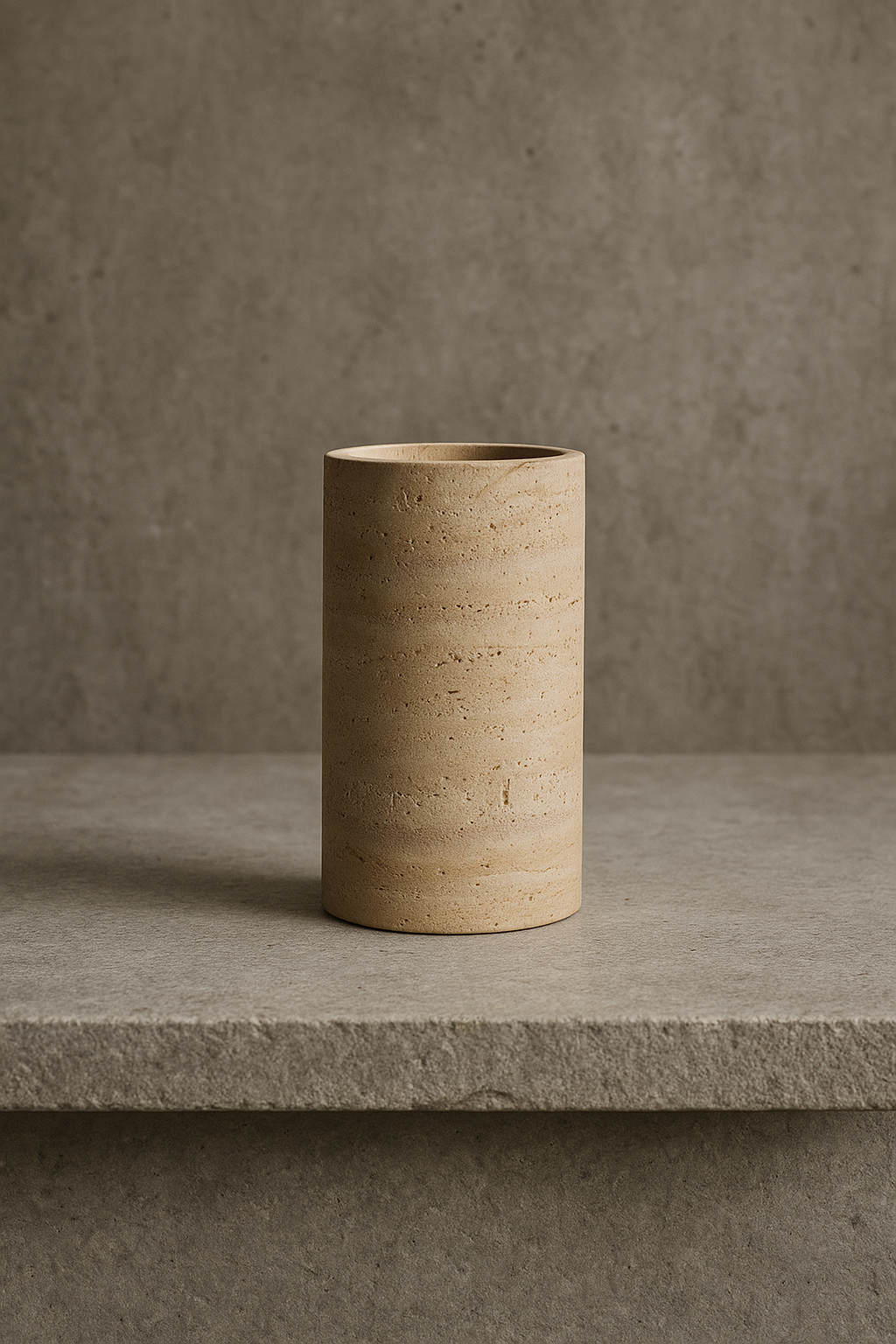 Travertine Vase