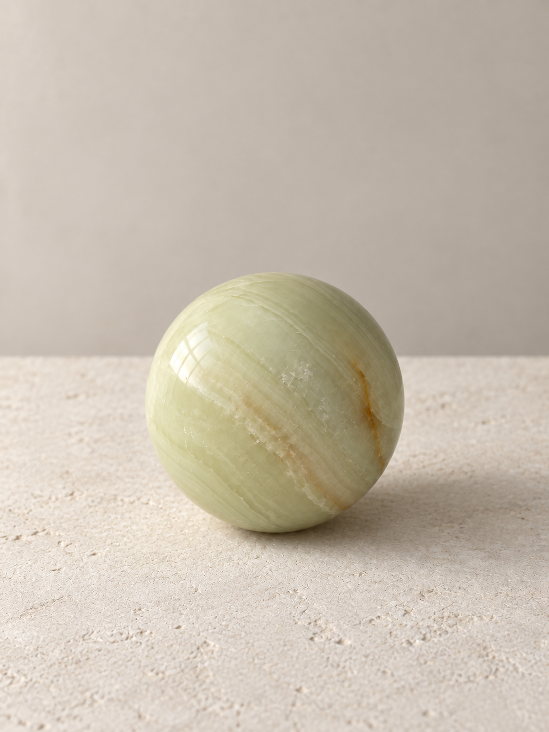 Green Onyx Sphere
