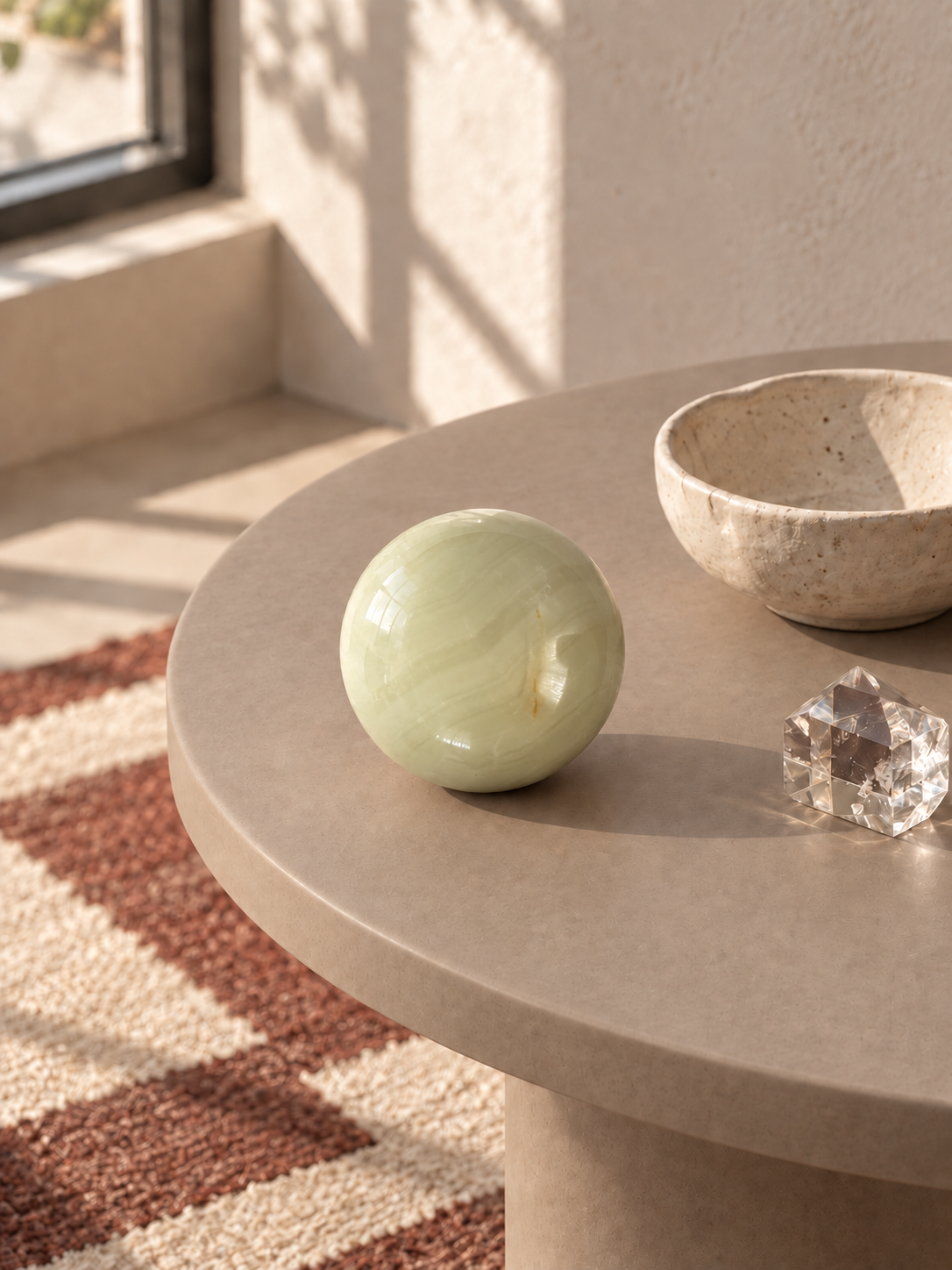Green Onyx Sphere