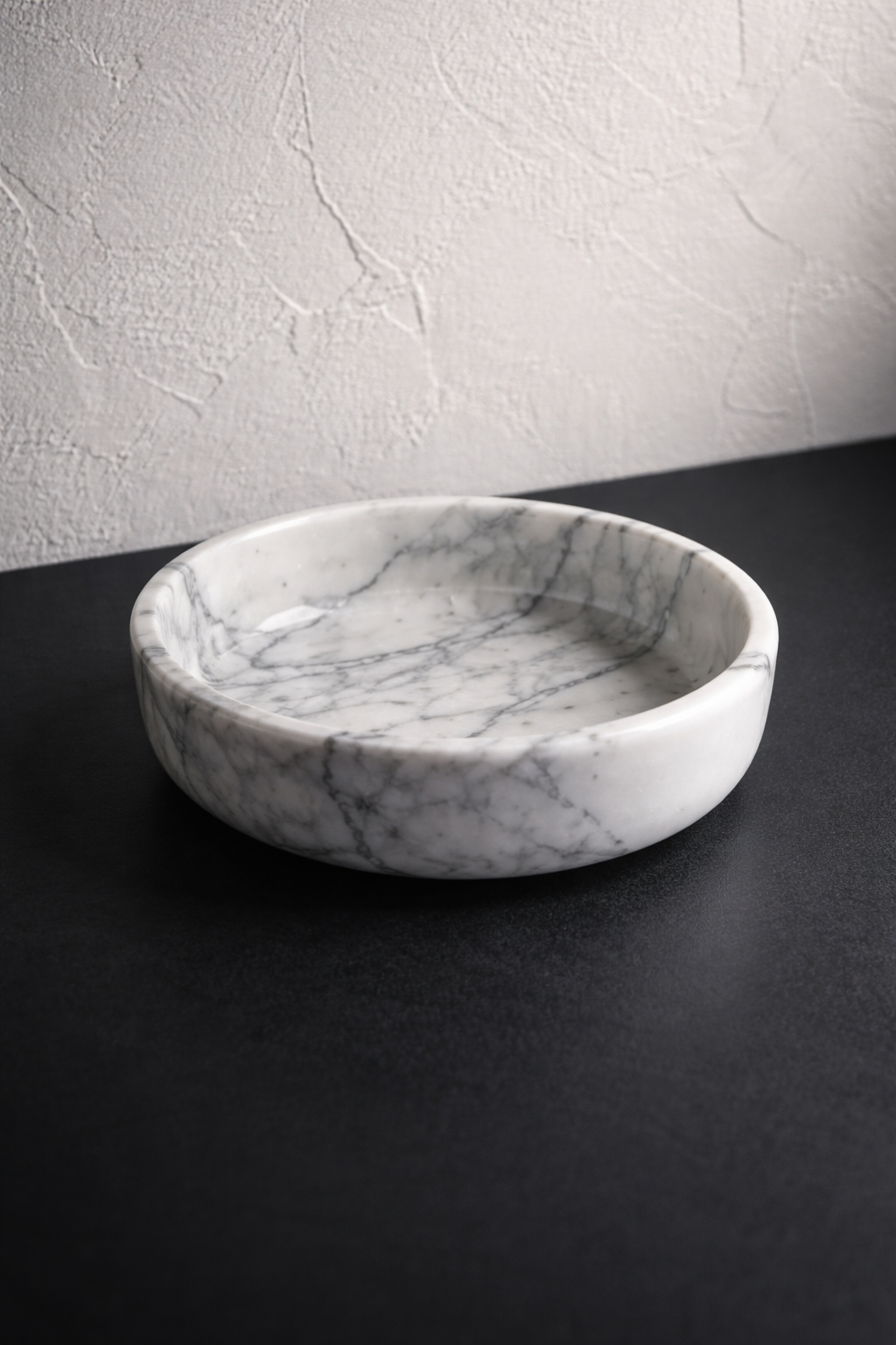 Handmade Lilac Marble Bowl
