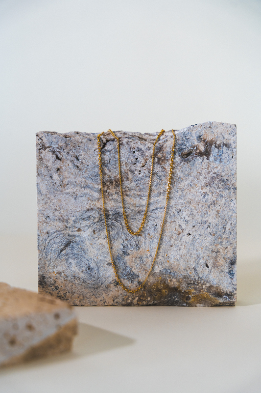 Grey Marble Jewelry Display Stand