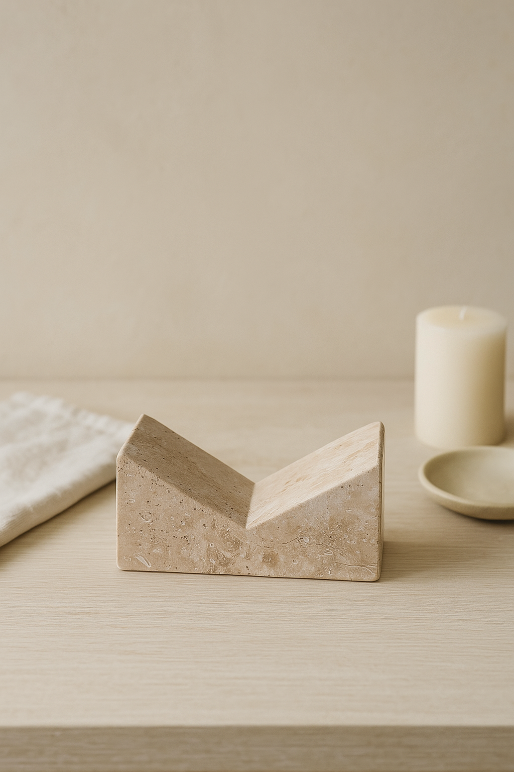 Travertine Bookstand