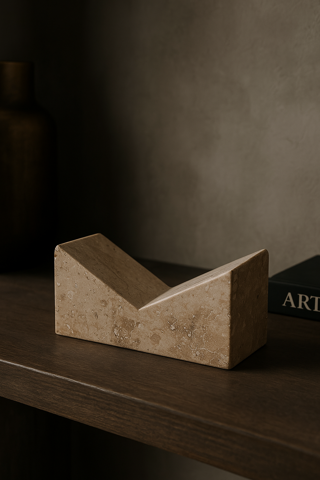 Travertine Bookstand