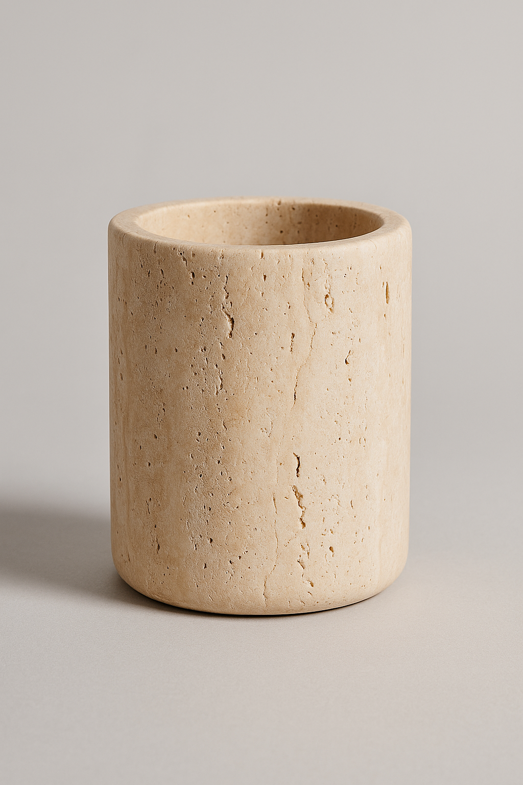 Travertine Toothbrush Holder