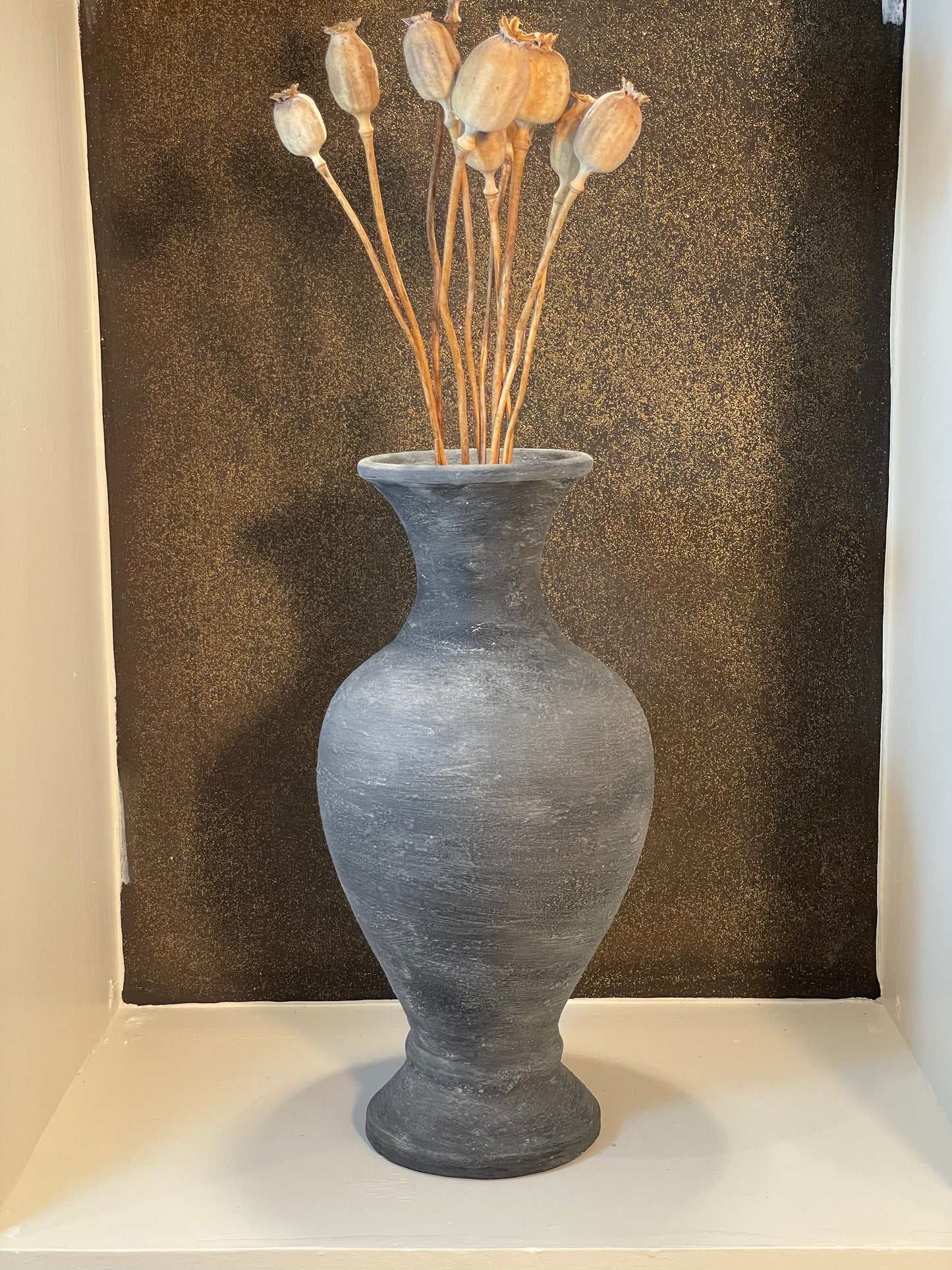 Clay Grey Vessel
