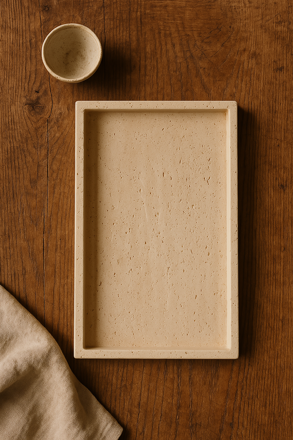 Travertine Decorative Tray