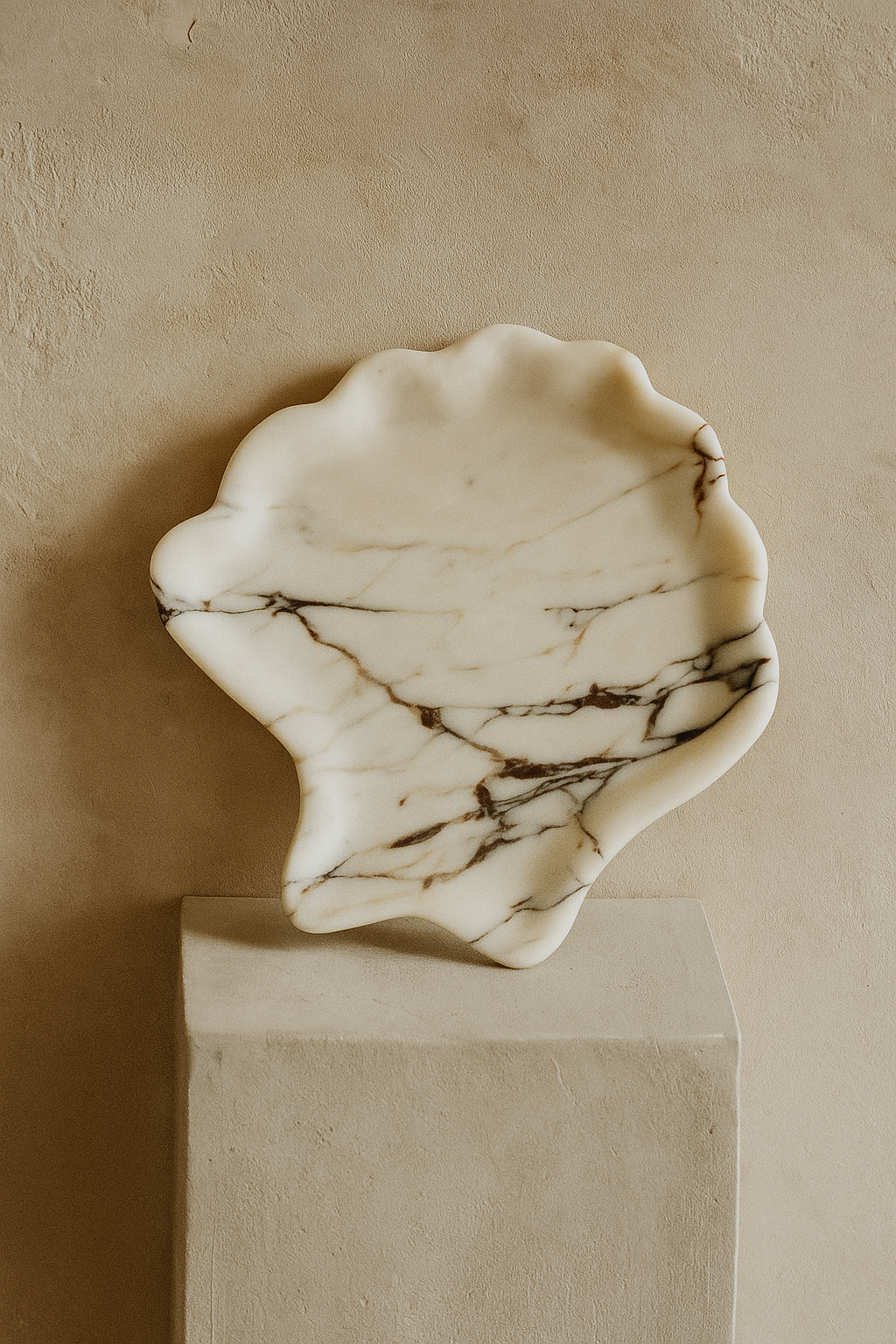 Seashell Marble Tray