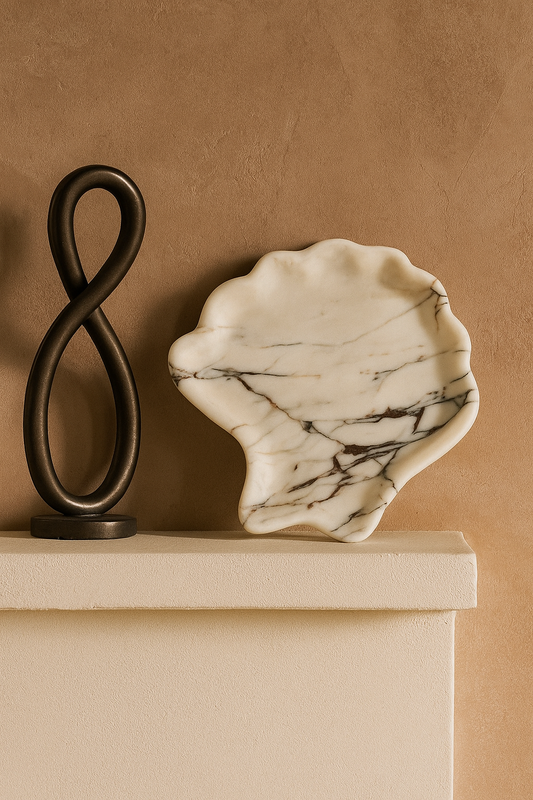 Seashell Marble Tray