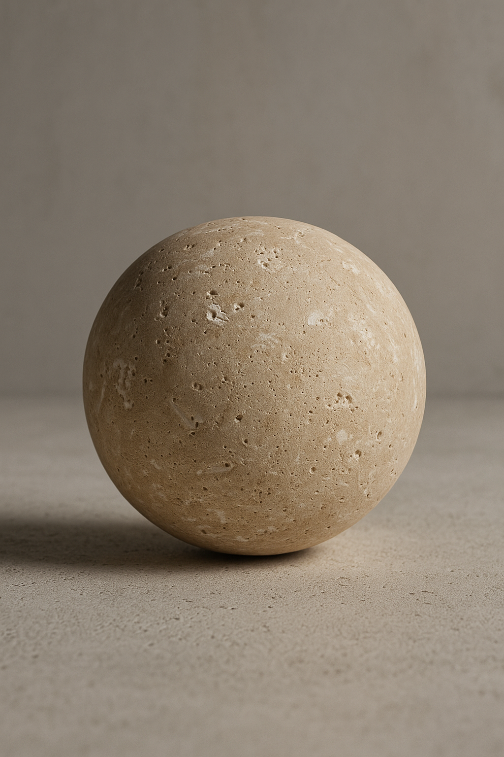 Travertine Sphere