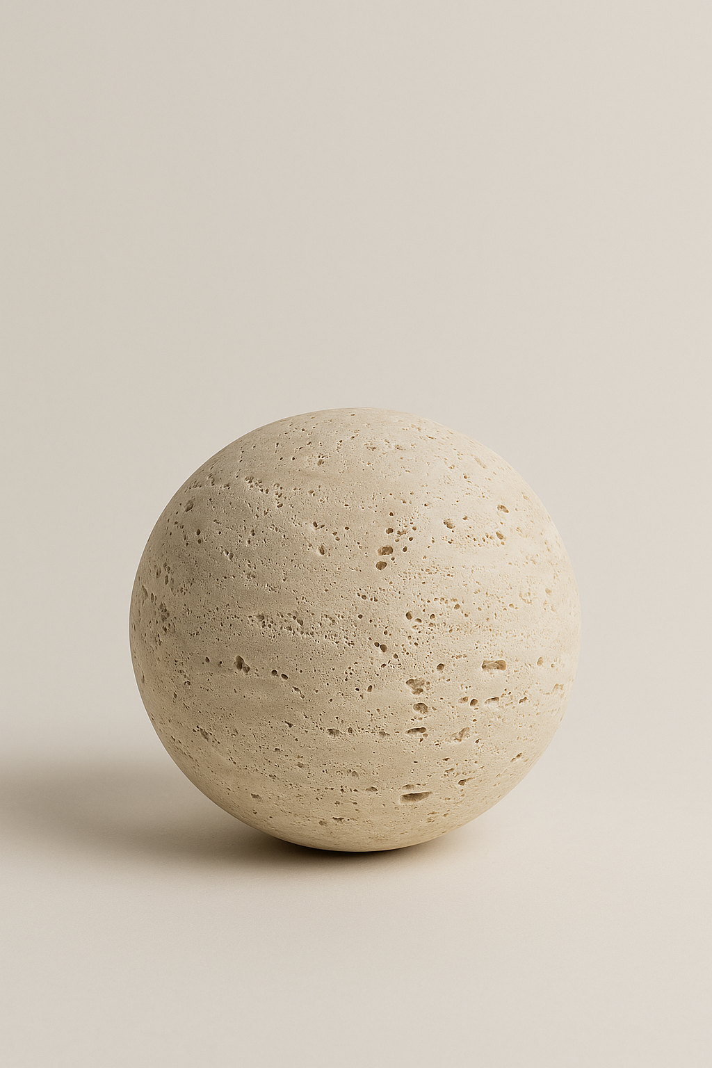 Travertine Sphere