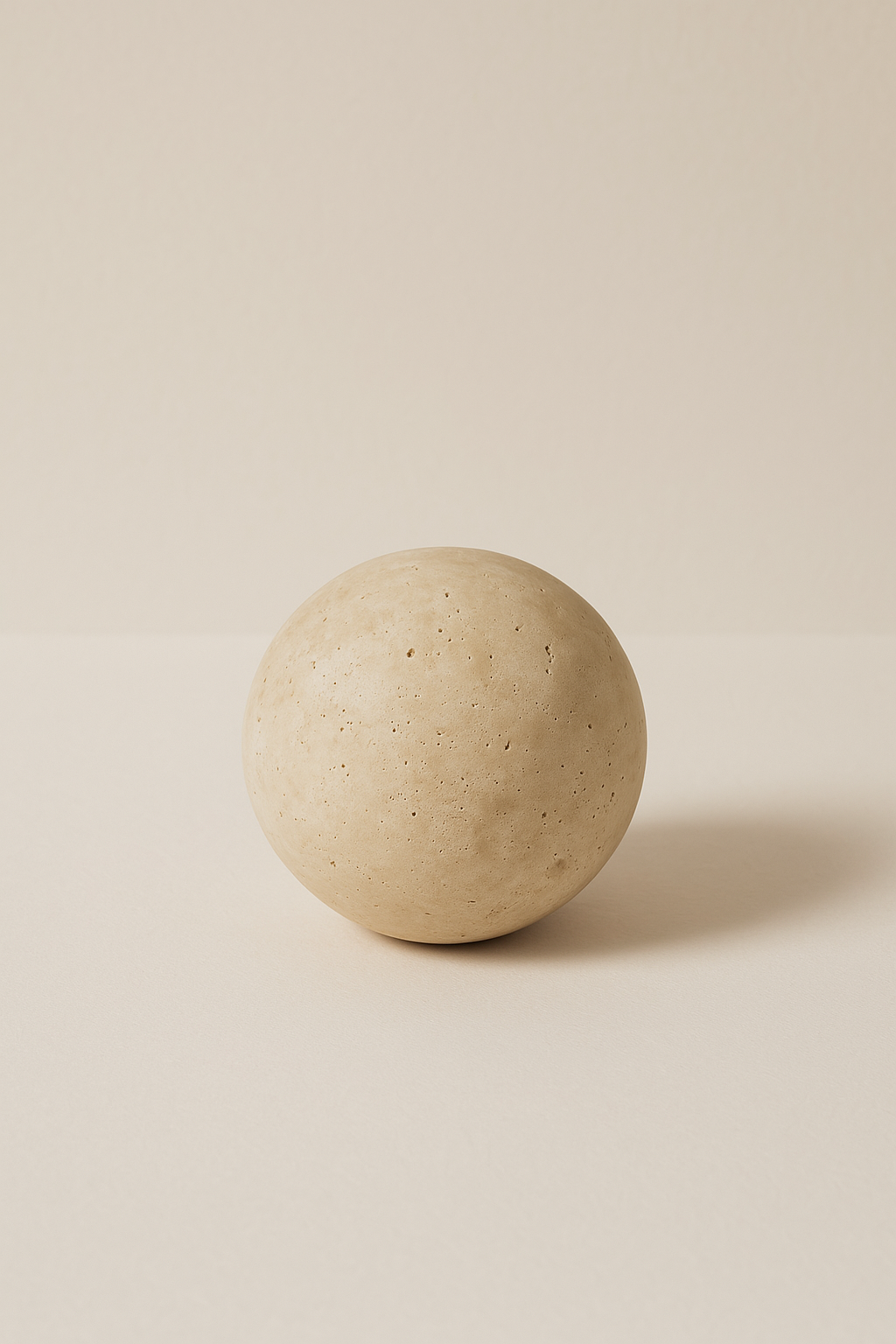 Travertine Sphere