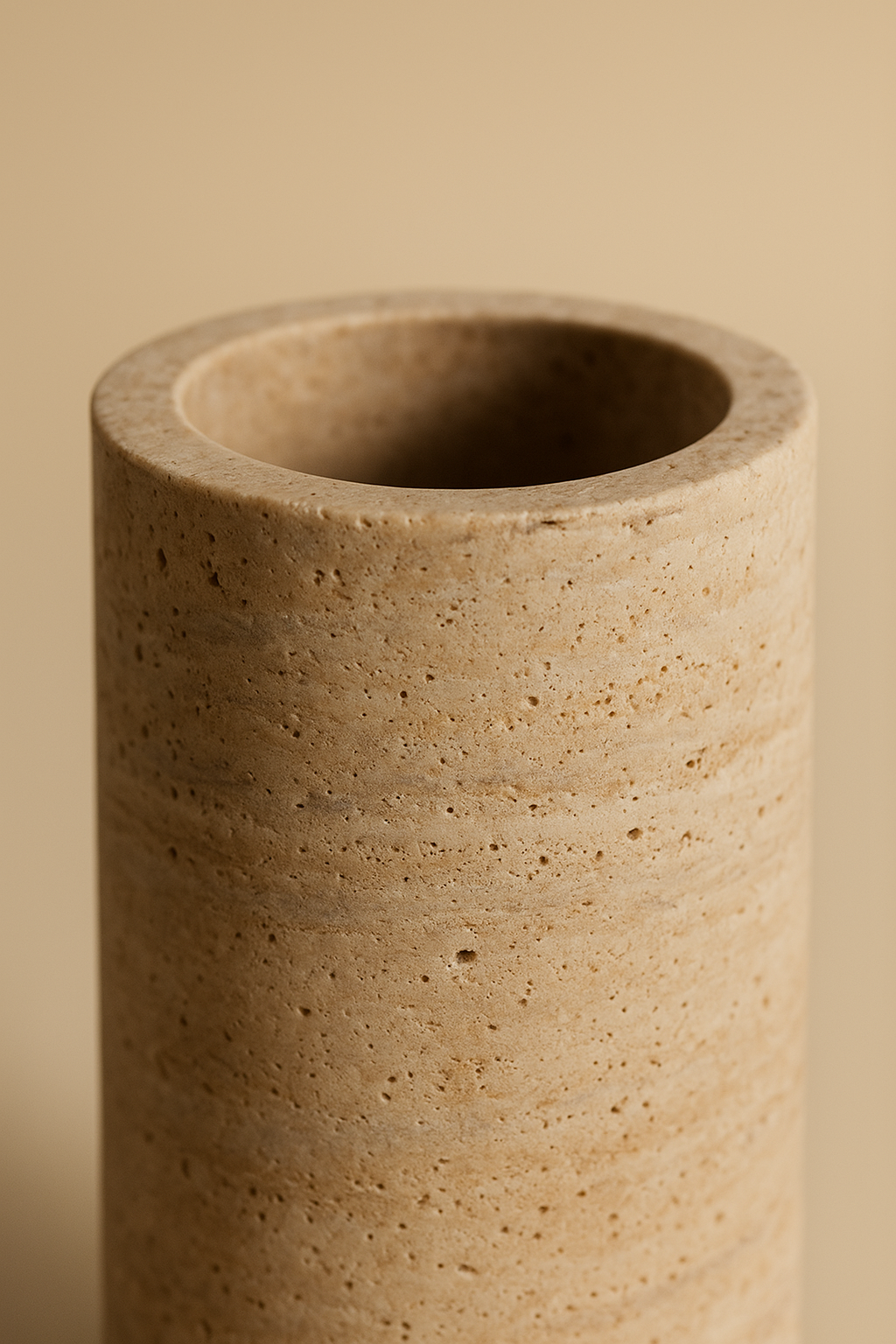 Travertine Vase