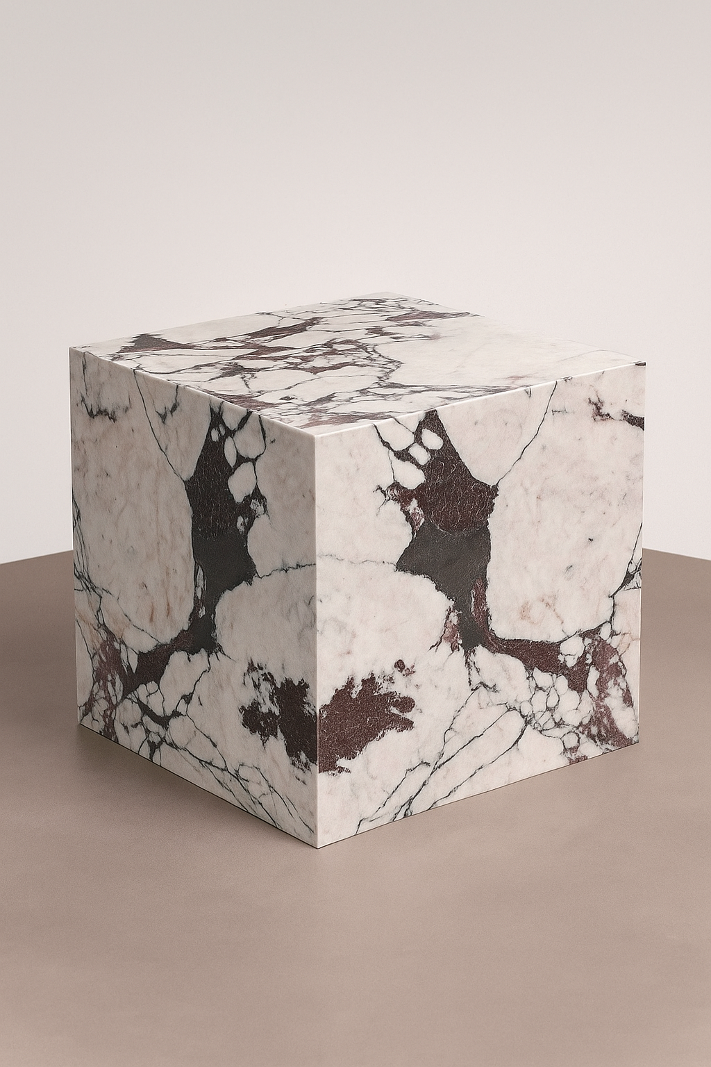 Honed Calacatta Viola Marble Plinth